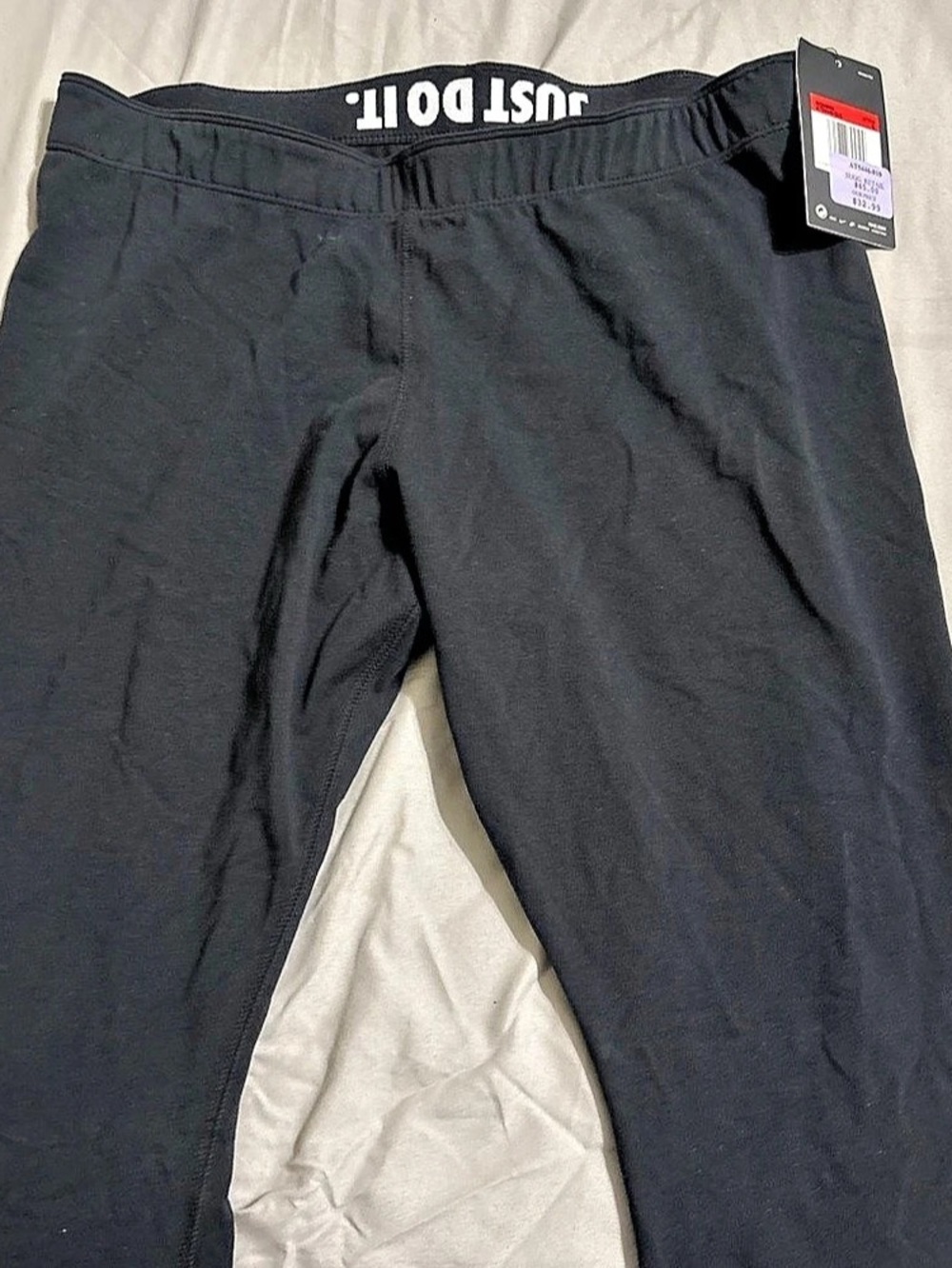Nike Sportswear Essential Just Do It Leggings Black Large